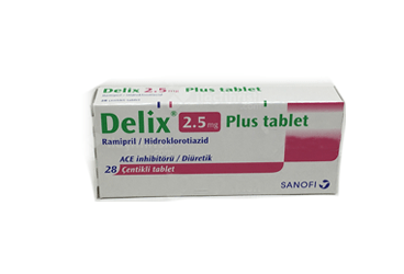 DELIX PLUS 2,5 MG / 12,5 MG TABLET (28)